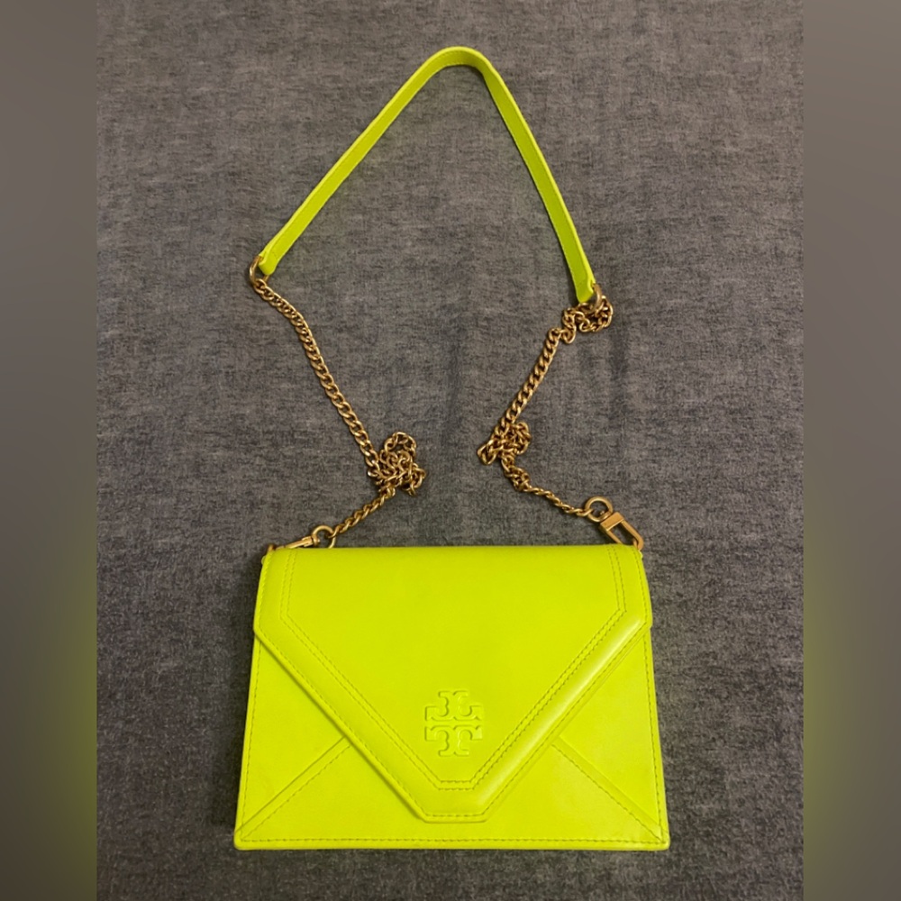TORY BURCH KIRA NEON MINI CROSS-BODY lightly used